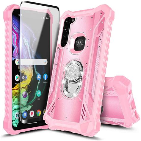 For Motorola Moto G Stylus Case with Tempered Glass Screen Protector ...