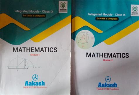 Aakash Integrated Module Mathematics Module 1& 2 Class 9 (S) : Aakash ...