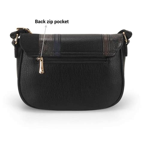Buy Mochi Women Black Casual Sling Bag Online | SKU: 66-749-11-10 ...