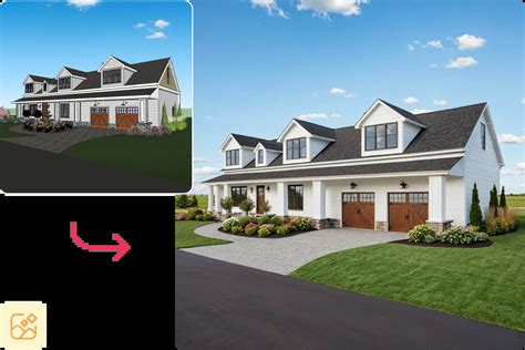 Ideal House - AI 3D рендеринг и архитектурный 3D рендер онлайн