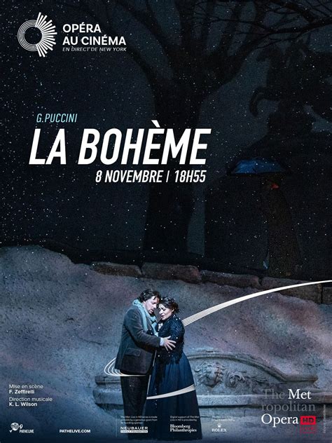 La Bohème (Metropolitan Opera) - AlloCiné