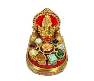 Buy Future Point Shri Dhanvarsha Kuber Yantra Chowki with Kubera Idol ...