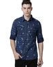 Buy Navy Blue Shirts for Men by Rug Woods Online | Ajio.com