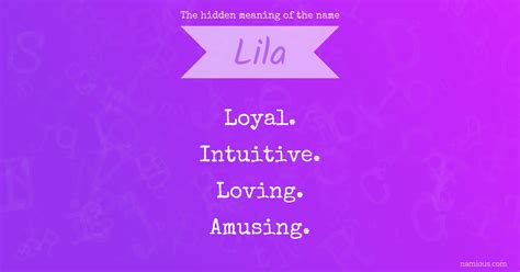 The hidden meaning of the name Lila | Namious