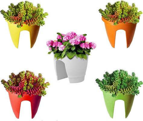 Shree Parshva NATURE WITH BEAUTY Plastic Railing Planter(12 inch ...