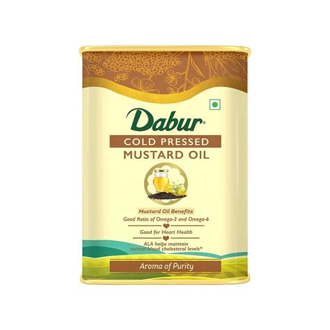 Dabur Cold Pressed Mustard Oil : 3 ltr – Prithvi Enterprises