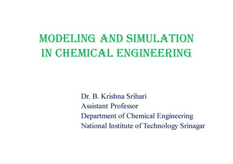 Modeling and Simulation Notes Part-I - modeling and Simulation in ...