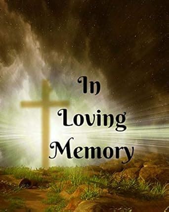 In Loving Memory: 8 X 10 - 2 Column White Paper - Funeral Ceremony ...