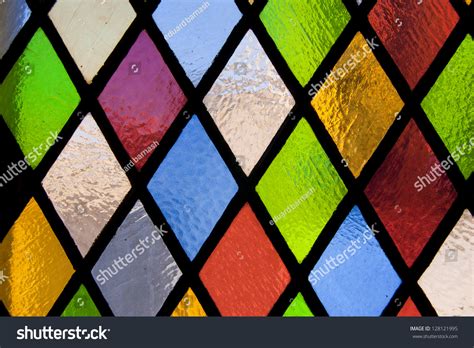 Stained Glass Window Colored Glass Stock Photo 128121995 - Shutterstock