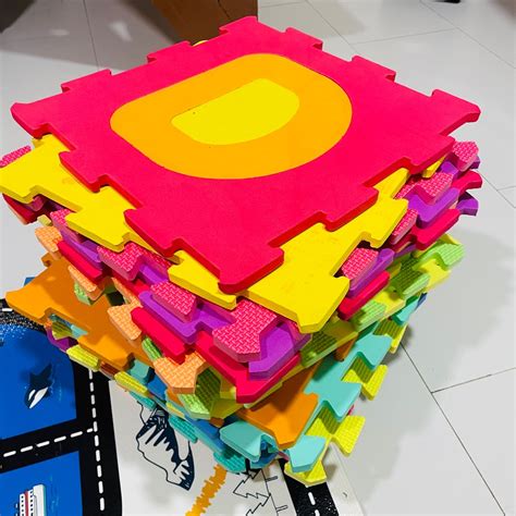 Large Floor mat puzzle 25pcs baby Children foam alphabet ABC, Hobbies ...