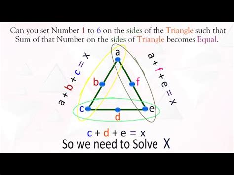 Click How: Number Triangle Puzzle with Solution