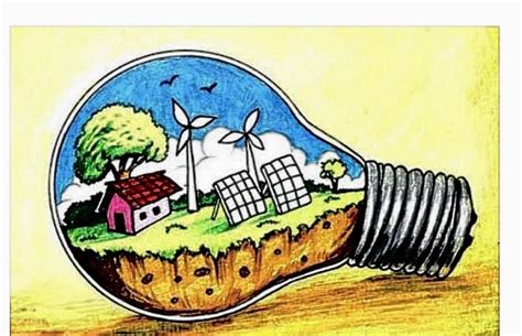 Light the candle of patriotism save energy for the nation drawing ...