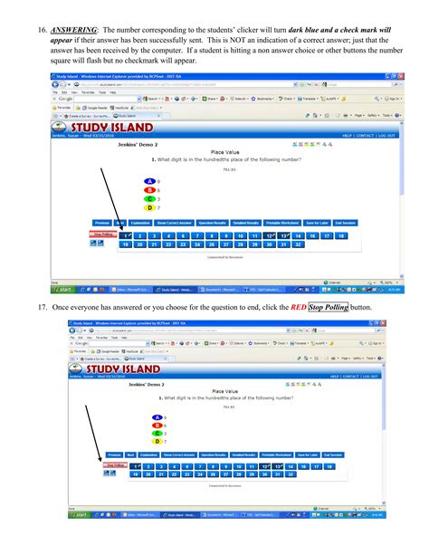 CPS / Einstruction Clickers In Study Island Newcheatsheet | PDF