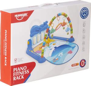 RCHENTERPRISE Baby Play Mat Gym & Fitness Rack with Hanging Rattles ...