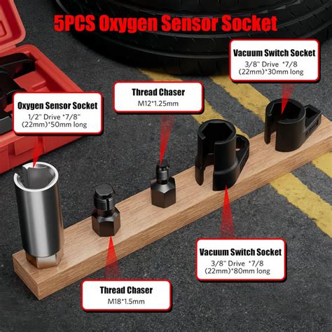 Image result for Harbor Freight O2 Sensor Socket Set