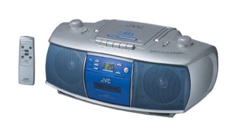 JVC RC-ST1 CD Boombox (Silver) : Amazon.in: Electronics