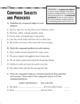 Rezultat imagine pentru What Is a Compound Predicate