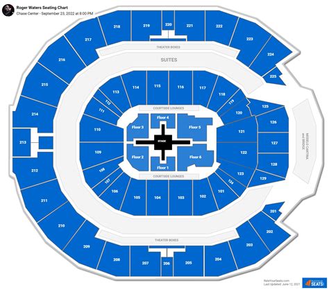 Chase Center Concert Seating Chart - RateYourSeats.com