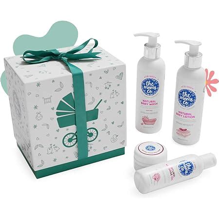 The Moms Co Baby Must Have with Ribbon Gift Box and Natural Baby Lotion ...