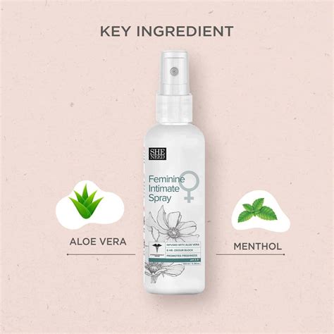 Buy SHENEED FEMININE INTIMATE SPRAY FOR WOMEN, FOR BIKINI AREA WITH ...