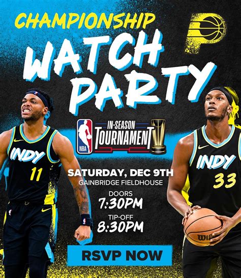 There’s an official watch party. Let’s GO! : r/pacers