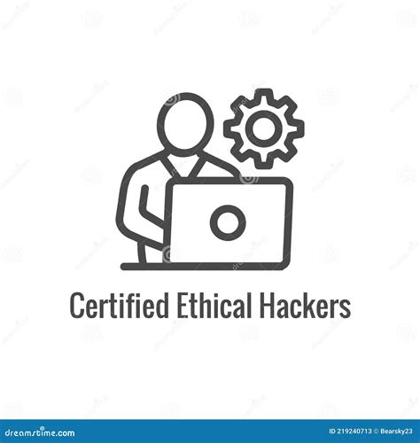 Certified Ethical Hacking CEH Icon Set Showing Virus, Exposing ...