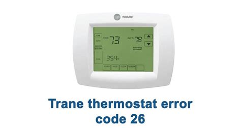 Trane Error Code E12 的图像结果