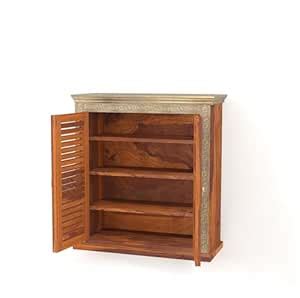 TREE MART Solid Sheesham Wood Shoe Rack for Living Room Hall Home ...