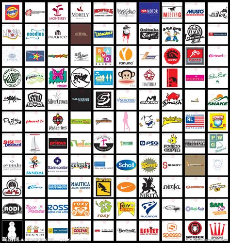 全球名牌服装服饰标志矢量图__企业LOGO标志_标志图标_矢量图库_昵图网nipic.com