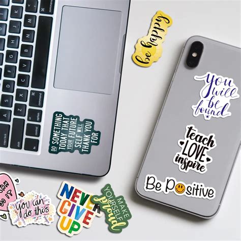 Girasore 100pcs Positive Affirmation Stickers, Inspirational India | Ubuy