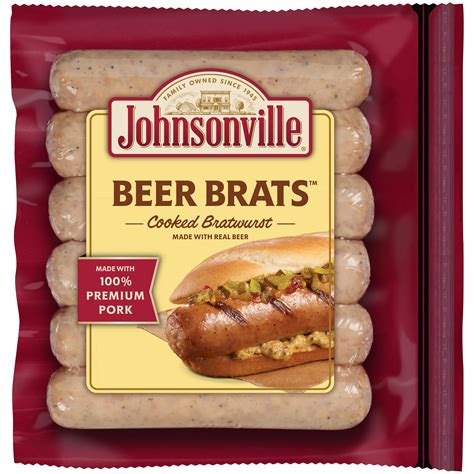 Johnsonville Beer Brats - Shop Sausage at H-E-B