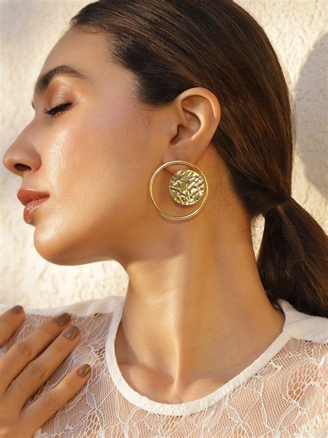Discover Glamorous Gold Plated Hoops and Huggie Earrings – Rubans