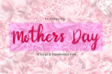 Mothers Day Font by tawondasstudio · Creative Fabrica
