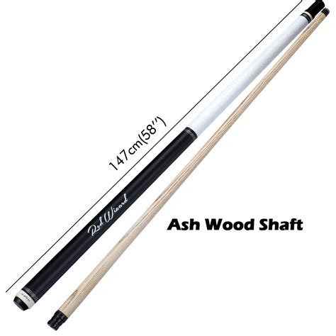 Buy how EA Punch Jump Cue 13.5mm Tip Ash and le 2 Options Shaft Black ...