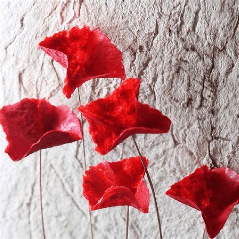 Paper Mache Flower- Butterfly | Long Stem Paper Mache Flowers | Flower ...