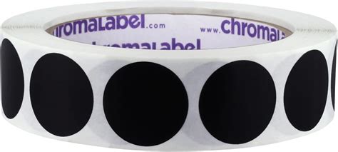 ChromaLabel 1 Inch Round Label Removable Color Code India | Ubuy