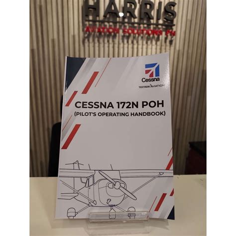 Cessna 172N POH (Pilot's Operating Handbook) | Shopee Philippines