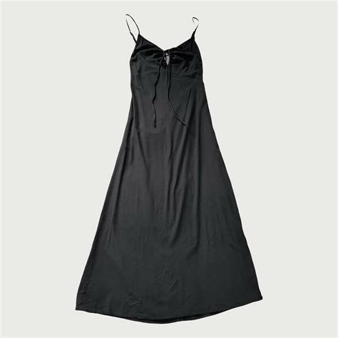 Low back Midi Dress ⍟ In black. Sun dress wedding... - Depop