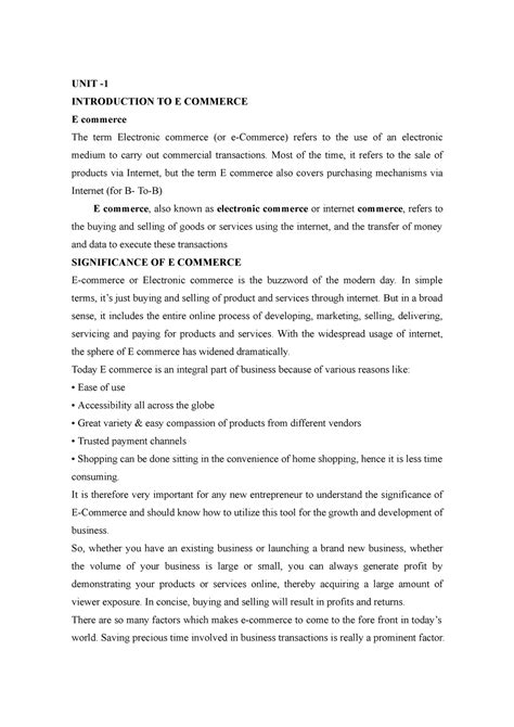 E-Commerce Introduction 的图像结果