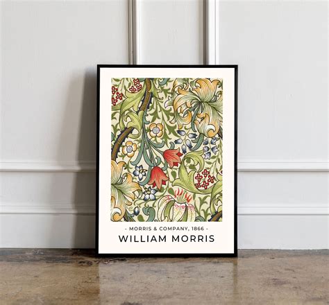 William Morris Poster, William Morris Print, William Morris Red Art ...
