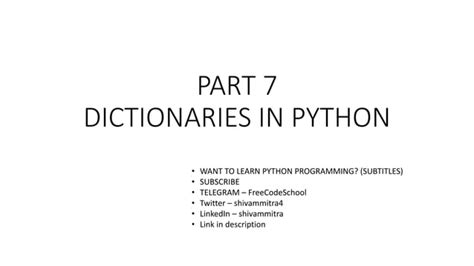 Python Dictionaries Tutorial 的图像结果
