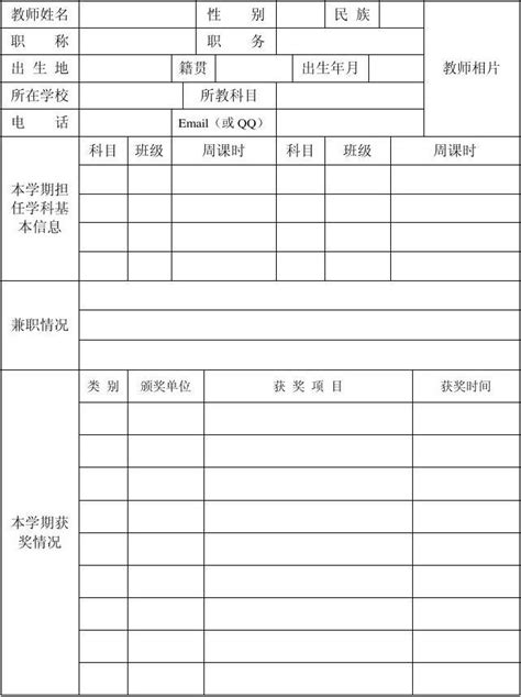 党员信息登记表Excel模板_千库网(excelID：138510)