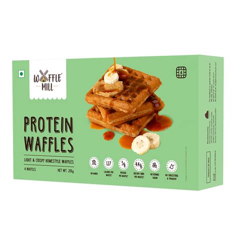 Frozen Waffles - Protein - 8 Pieces – Waffle Mill