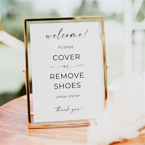 Buy Please Remove Your Shoes Sign Online In India - Etsy India