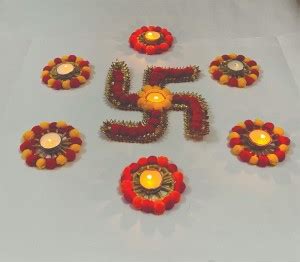 Aark India Rangoli For Diwali/Home Decoration For Function/Wedding ...