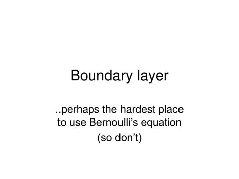 Image result for Boundary Layer