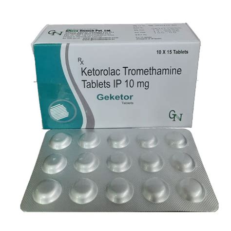 GEKETOR-10 Tablets Gnova Biotech Pvt. Ltd.