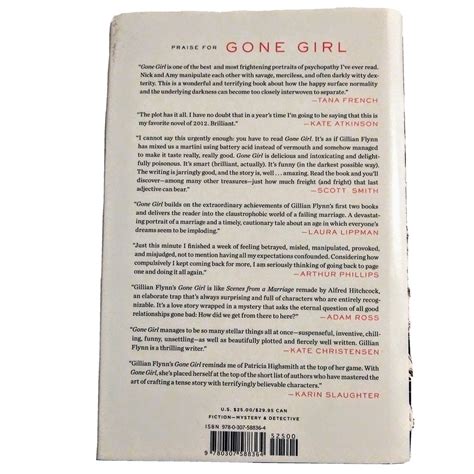 Gone Girl Book Hardcover Gillian Flynn First Edition 9780307588364 | eBay