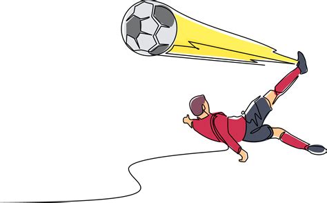How To Draw Someone Kicking A Soccer Ball
