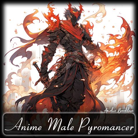 ArtStation - 200 Anime Male Pyromancer (Full Body) Reference Pack | 4K ...